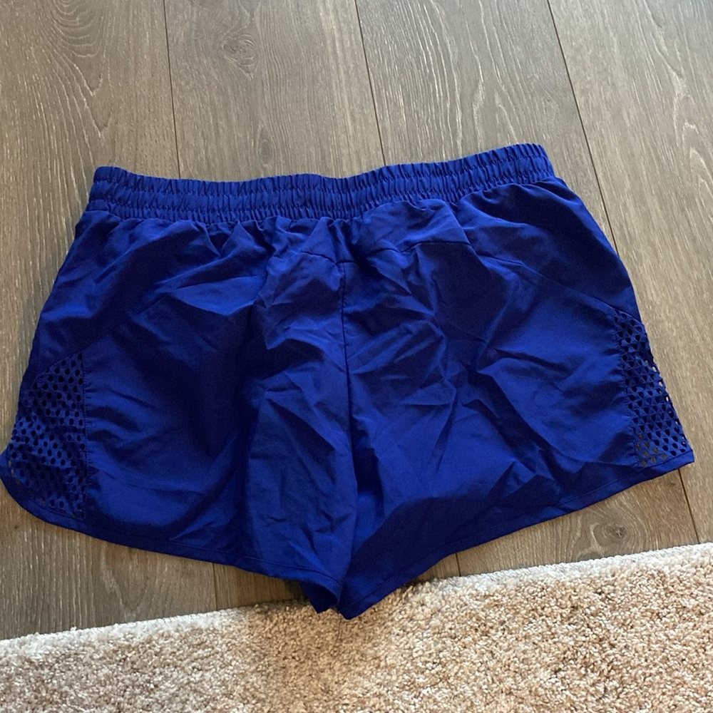 Royal Blue Workout shorts - Picture 3 of 4
